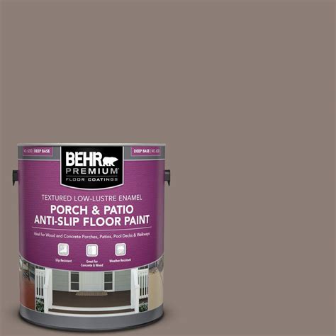 BEHR PREMIUM 1 Gal HDC NT 27B Wild Truffle Textured Low Lustre Enamel