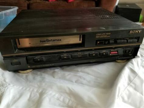 Sony Sl Hf360 Super Beta Betamax Cassette Recorder Working For Sale Online Ebay