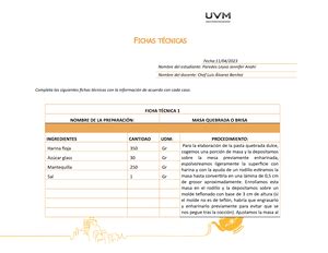 Act Jnd Reposteria Cuadro Comparativo Tipos De Merengues Fecha