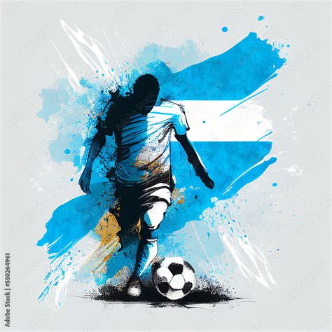 Argentina national football player. Argentinian soccer team. Argentina ...