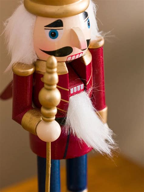 Wooden Figurine With Nutcracker Figure Nutcracker Decorative New Year