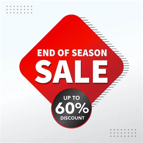 Premium Vector Season Stock Clearance Sale Banner Design