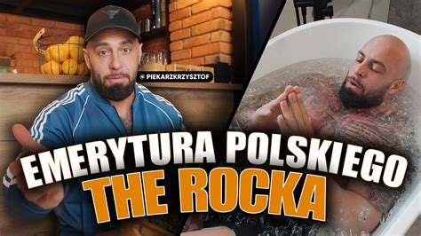 Kulturysta Na Emeryturze Dzie Z Polskim The Rock Krzysztof