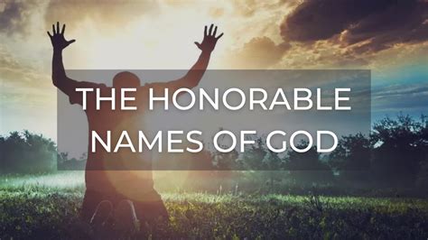 The Honorable Names Of God Jehovah Rapha The Lord My Healer Real