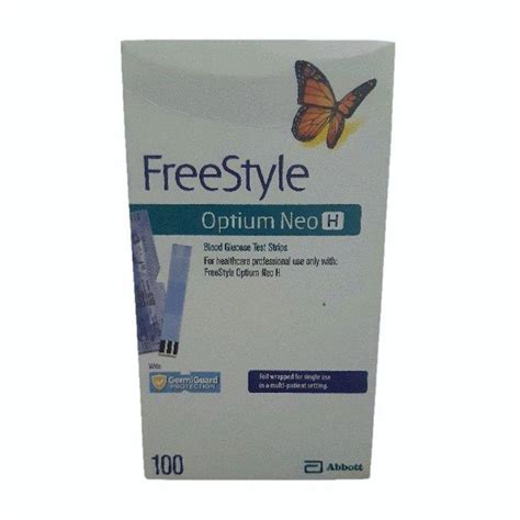 Freestyle Optium Neo H Blood Glucose Test Strip At Rs Box Optium