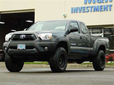 2014 Toyota Tacoma Access Cab 4x4 27l 4cyl 5 Speed Lifted Lift