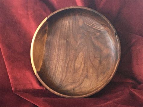 Hand Turned Walnut Bowl By Jeff Goodson Arts Cultural Council