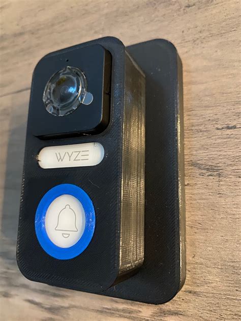 Wyze Doorbell Backplate And Cover With Blue Ring For Bell Room Etsy