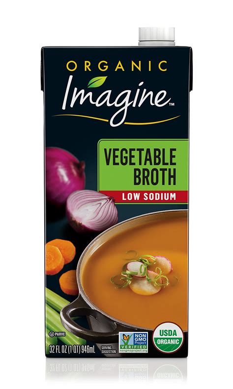 Buy Imagine Low Sodium Broth Vegetable 32 Oz Online At DesertcartPortugal