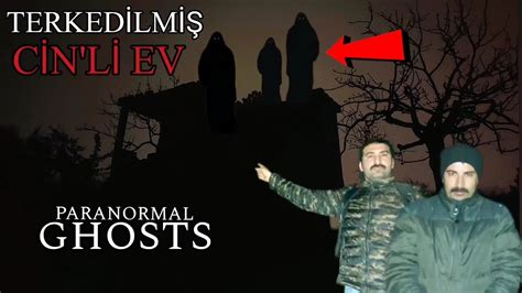 Terkedilmiş Cinli Evde Bir Gece Paranormal olaylar HD YouTube