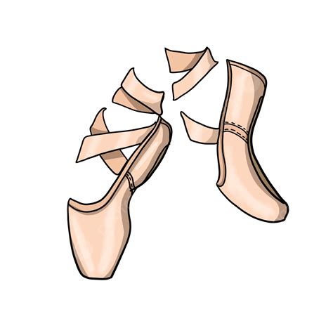 Ballet Shoe Clipart Png Images Lace Up Ballet Shoes Clipart Ballet