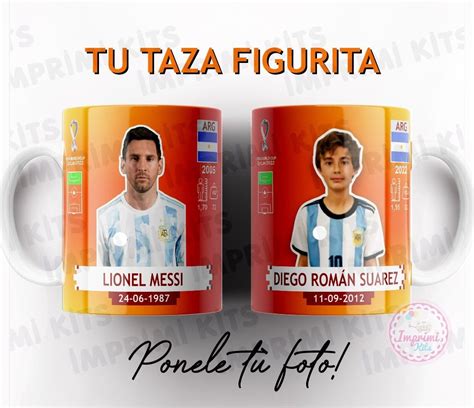 Plantillas Tazas Figuritas Para Personalizar Mundial Qatar 2022 Dise Os