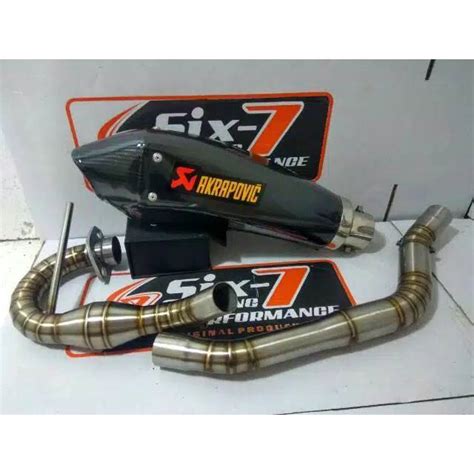 Jual KNALPOT RACING CRF 150 L KLX 150 BF S L D TRACKER SE AKRAPOVIC