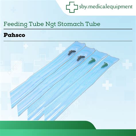 Jual Pahsco Stomach Tube NGT Feeding Tube Fr 6 Dan Fr 10 Selang Makan