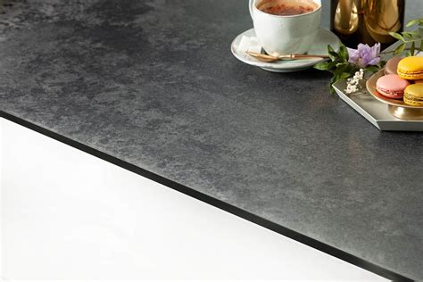 Our Magma Zenith Worktops Feature A Dark Grey Textured Surface Similar