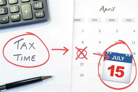 Taxpayers Should File By July 15 Tax Deadline Automatic Extension To