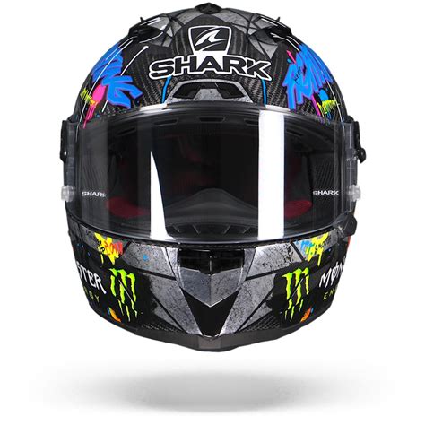 Shark Race R Pro Carbon Lorenzo Catalunya Gp Carbon Chrome Green Dug