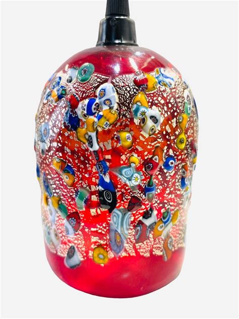 Lampe à suspendre Verre de Murano et murrine millefiori Catawiki