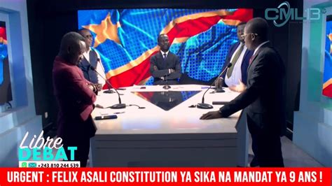 Libre Debat Aout Urgent Felix Asali Constitution Ya Sika Na