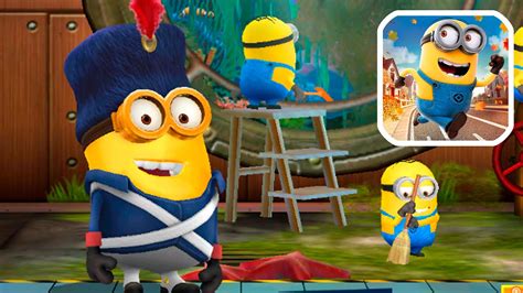 Minion Rush Fishing Photo Special Mission Grenadier Costume Stage