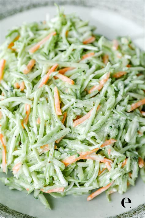 The Best Broccoli Slaw 5 Minutes Elizabeth Rider