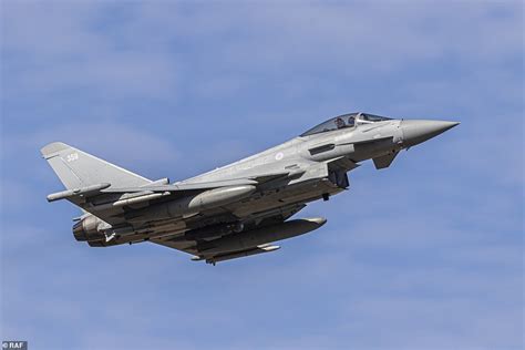 Raf Typhoons Intercepts Two Russian Fighter Jets And A Spy Plane