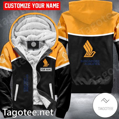 Singapore Airlines Custom Uniform Fleece Hoodie - MiuShop - AOP Frenzy ...