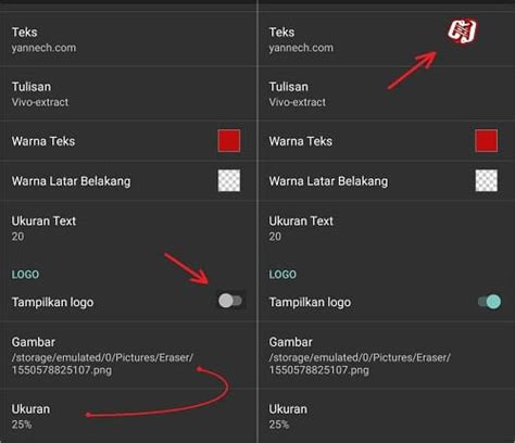 Cara Menampilkan Teks Dan Logo Saat Merekam Layar Di Android