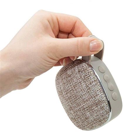 Woven Fabric Loudspeaker Fm Portable Wireless Blue Tooth Mini Speaker China Mini Bluetooth