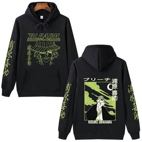 Bleach Hoodies Ichigo Kurosaki Oversize Zipped Hoodie Bleach Store