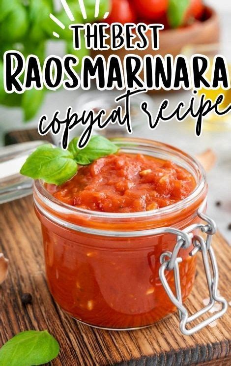 Raos Marinara Copycat Recipe