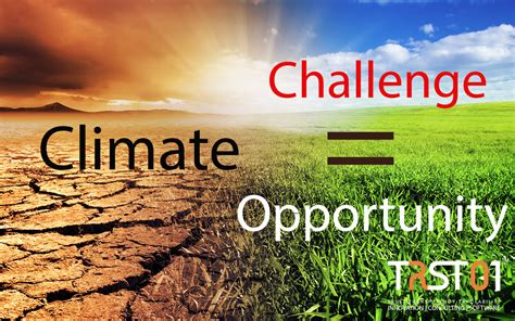 Climate Challenge Equals Climate Opportunity Sustainable Supply Chain