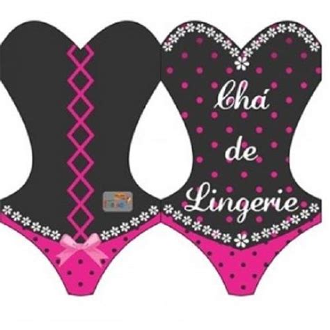 Noivinha Curiosa Convite Para Chá de Lingerie