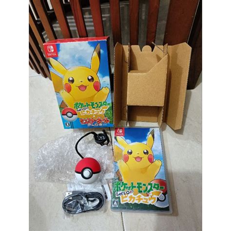 Jual Pokemon Lets Go Pikachu Pokeball Plus Switch Nintendo Y