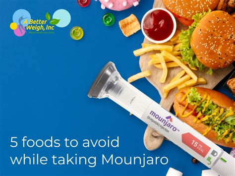 5 foods to avoid while taking Mounjaro - Better Weigh Medical