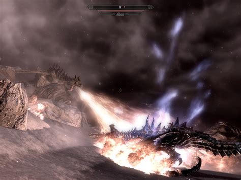 Alduin Vs Paarthurnax At Skyrim Nexus Mods And Community