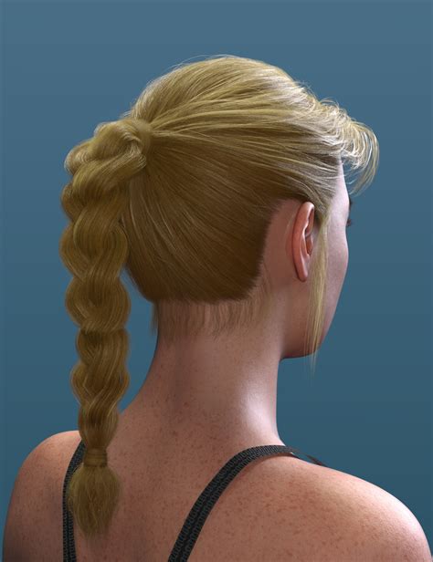 SPR Dignified Hair For Genesis 9 Daz 3D