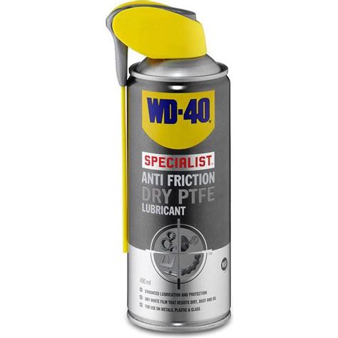 WD 40 Specialist Anti Friction Dry PTFE Lubricant 400ml Multiolja Pris