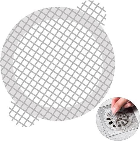 25 Pack Large Size Disposable Hair Catchers For Shower Disposable