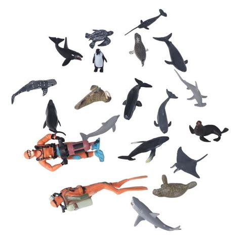 Omabeta Mod Le De Figurines D Animaux Marins Figurines D Animaux Marins