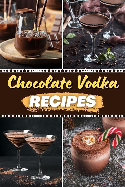 17 Best Chocolate Vodka Recipes You’ll Love - Insanely Good