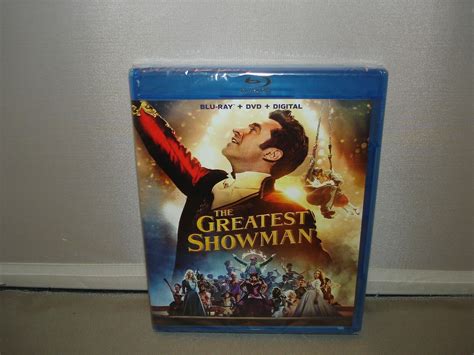 The Greatest Showman Movie Blue Ray DVD Digital New Sealed DVD