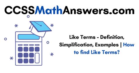 Like Terms Definition Simplification Examples How To Find Like