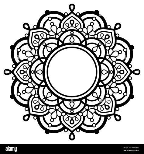 Mandala Vector Hi Res Stock Photography And Images Alamy