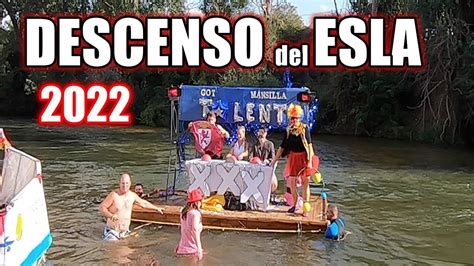 DESCENSO del RIO ESLA 2022 Mansilla de las Mulas León España YouTube