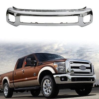 NEW Chrome Front Bumper Face Bar For 2011 2016 Ford F250 F350 Super