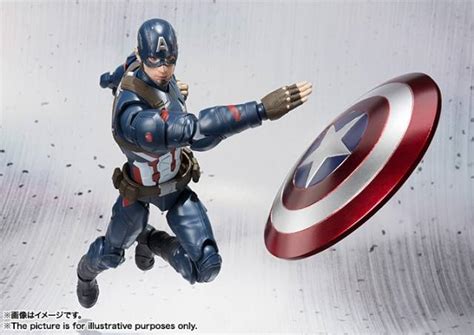 Captain America S H Figuarts Bandai Tamashii Nations Marvel