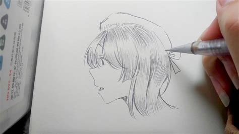 Vẽ đơn giản Anime nữ xinh đẹp đáng yêu Simple drawing of beautiful