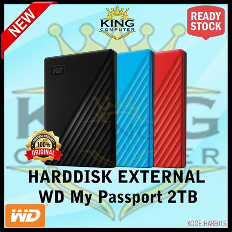 Jual Hdd External Wd Passport 2tb Ultra New Model Hdd Hd Hardisk External Wd My Passport 2tb