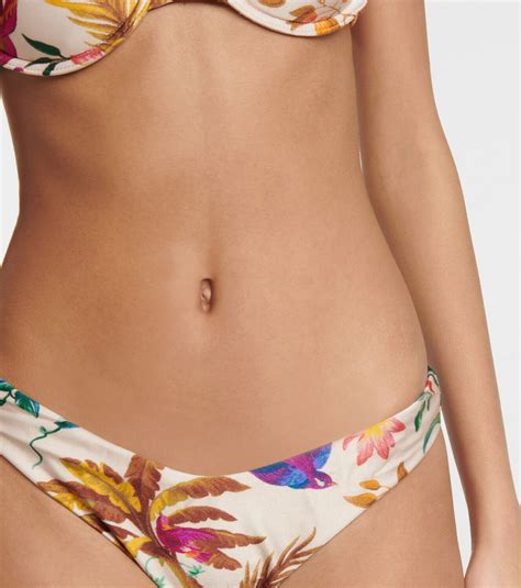 Zimmermann Tropicana Printed Bikini Bottoms Zimmermann
